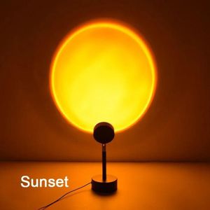 Sunset Lamp Projector USB LED Light with 360 Degree Rotation for Decoration