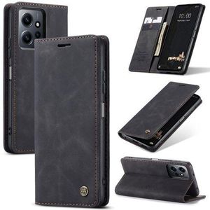 Xiaomi Redmi Note 12 4G Caseme Flip PU Leather Wallet Case With 2 Cards Slot, Protective Phone Cover with Card Slots and Magnetic Closure