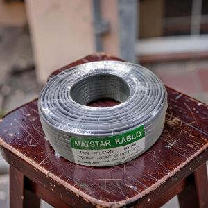 Mat Star 1.5MM 90M Flame Retardant High Durability Twin With Earth Electrical Wiring Cable 