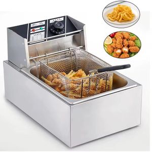 Macro single deep fryer machine