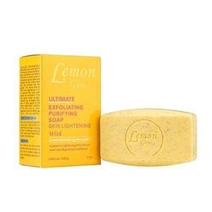 Lemon Glow Ultimate Exfoliating Purifying Soap Skin Lightening