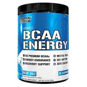 EVL BCAA Energy Blue Raz (30 Servings / 270g / 9.52oz)