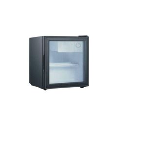 Premier 55L Showcase Refrigerator – Glass Door Display Fridge, Beverage Cooler, Energy Saving, Low Noise Black