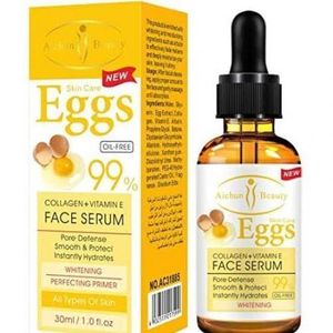 Aichun Beauty   EGGS Collagen & Vitamin E Skin Care Face Serum, 30ml