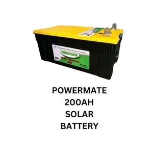 Powermate 200Ah Non Mantainance Solar Battery