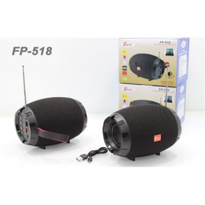 Fepe Rechargeable FP-518 Bluetooth/WIRELESS SPEAKER FM, USB, AUX BIG BASS STEREO