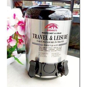 SUNDABESTS 9.5L Tea Urm double tap flask