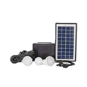 Kamisafe ighting System_Solar Panel, LED Lights And Phone Charging Kit