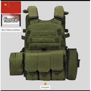 Fierce 6094 Army Green Tactical Plate Carrier