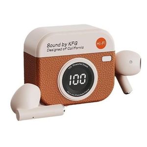 Wireless GSM Wireless Bluetooth Earbuds - Retro Camera Wireless Bluetooth Headset Noise Reduction Semi-in-Ear Headphones for Sports Workout, Valentine's Day Gift