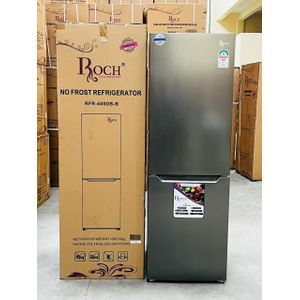 Roch No Frost ( *RFR-400DB-B *) Double Door Fridge with Bottom Load Freezer- 330 Ltrs