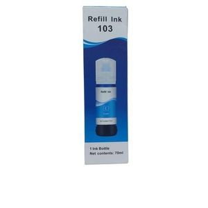 Epson 103 Cyan Ink Bottle – High-Yield Genuine Refill for EcoTank Printers (65ml)