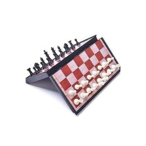Small High Quality Foldable Portable Magnetic Chess Board Game Set 