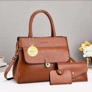 Stylish Shoulder Handbag With Matching Wallet & Cardholder