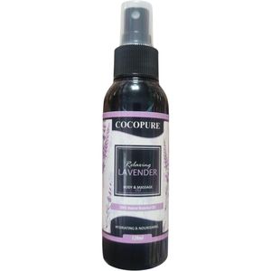 COCOPURE Relaxing Lavender Body & Massage Oil HYDRATING & NOURISHING