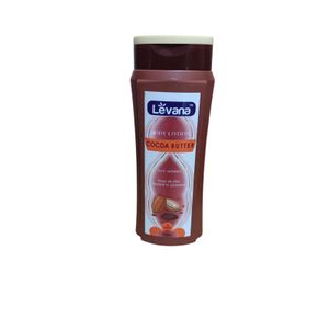 LEVANA  Cocoa Butter Body Lotion. Removes Wrinkles, Make Skin Young, Glamorous, Softens, Smooths And Evens The Skin Tone.