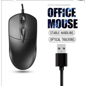 Wired  USB Optical Mouse for Laptop Desktop Home Office with Anti Slip Roller 3D 1200DPI