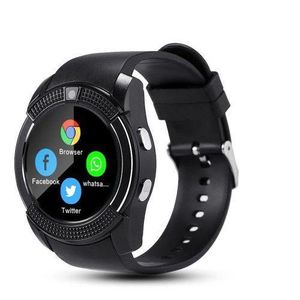 Smart2030 V8 Smartwatch With Touchscreen Display, Fitness Features, SIM & SD Slot, And Waterproofing