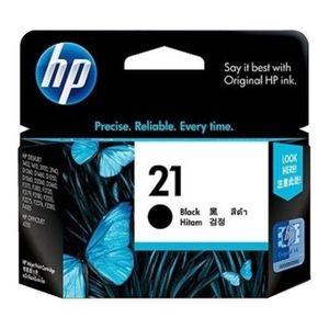 HP 21 BLACK GENUINE +free EXECUTIVE PEN