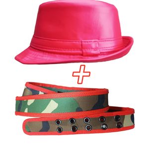 Hunter's HAT + ARMY THEMED Belt bc