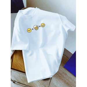 Unisex White Stylish T-Shirt02