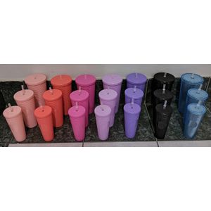 3-in-1 Starbucks Studded Tumbler Set – Insulated Tumblers for Hot & Cold Drinks (1100ml, 700ml, 400ml)