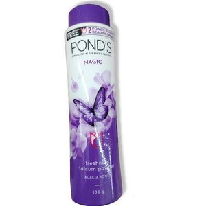 Pond's Acacia Honey Magic Talcum Powder cf