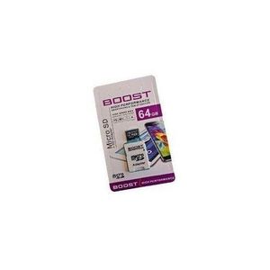 Boost 64 GB High Speed Memory Card / Micro SD Card
