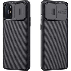 Nilkin Oneplus 8T Case, Nillkin CamShield Pro Slim case Protective Cover Case with Camera Protector Hard PC and TPU Ultra Thin Anti-Scratch Phone Case for One Plus 8T (Black)