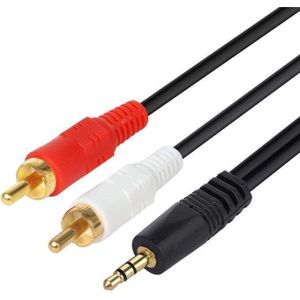 RCA Phono to 3.5mm Male Jack Stereo Cable 1.5M - Jack to White and Red