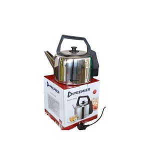 Premier  Electric Kettle – 4.5L Stainless Steel, Heavy-Duty & Fast Boil - STAINLESS STEEL