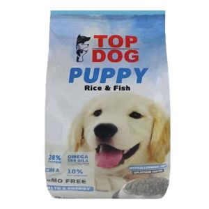 Top Dog  Puppy Food – Rice & Fish Flavour – 5kg