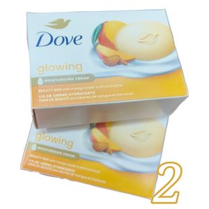 Dove 2X Glowing Moisturizing Cream Beauty Bar