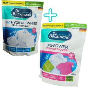 Dr Beckmann Hygiene White + Oxi-Power Stain Removers