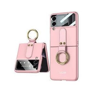 Thin Folding Screen Samsung Flip 4 Case Protective Cover with Ring
