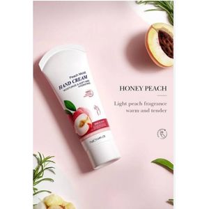 SADOER Peach hand cream that nourishes ,moisturiser that makes hands smooth and improves dryness 