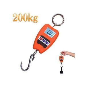 TCS  Handheld 200Kg Mini Crane Scale With Hooks For Meat Butchery Farm Hunting Fishing Hunting Fishing Outdoor Portable Weighing Scale