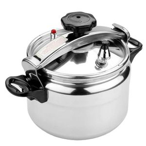 Nunix  Two Handles Non Explosive Aluminum Pressure Cooker 4 Ltr – Durable, Lightweight, Safe Cooking Pot with Even Heat Distribution for Stovetop Use