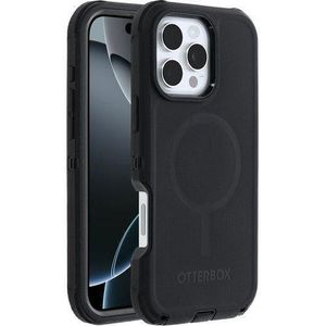 Apple iPhone 16 Pro Max Otter Box Defender Series Protective Phone Cover Case, Black