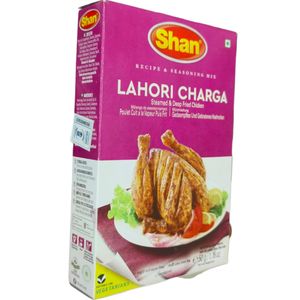Shan Recipe & Seasoning Mix Lahori Charga Steamed & Deep Fried Chicken bc