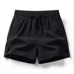 Men’s Quick-Dry Satin Fitness Shorts – Mid Waist Breathable Gym & Outdoor Sports Shorts