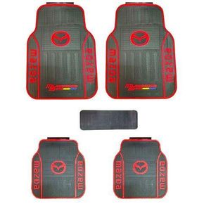 Mazda 5 pcs Car Floor Mats Perfect Fit for 5 Seater All Cars 