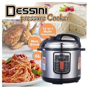 Dessini Multifunctional Electric  Pressure Cooker And Rice Cooker-6L