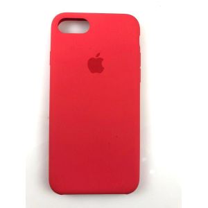 Premium Red Silicone Shockproof Case for iPhone 8 - Soft Touch Slim Fit