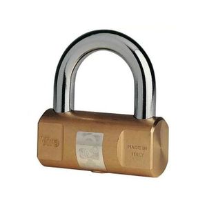 Viro 104 Cylindrical Brass Padlock