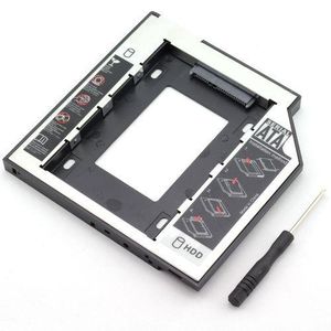 12.7mm Second HDD Caddy SATA SSD Hard Disk Enclosure Case Adapter Tray Enclosure for Laptop CD/DVD-ROM Optical Bay