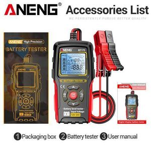 Aneng 12V/24V Car Battery Tester, Digital Analyzer for Accurate Diagnostics of Cars, Trucks, Motorcycles, ATVs, and Boats
