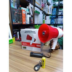 Perepereee handheld megaphone with lithium battery and bluetooth