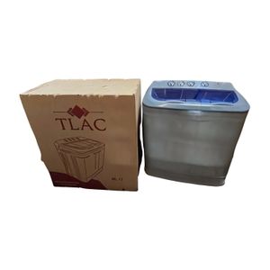 TLAC 14 Kgs Twin Tub Semi-Automatic Washing Machine Silver