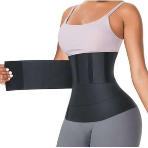 Style Solid Six-row Button Body-shaping Corset For Ladies Brassieres  Bodywear Big Code Waist-shaping Vest